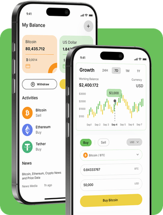 Nuvaultance trading platform with live market data